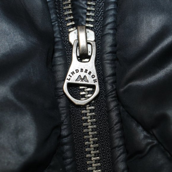 Lindbergh Quilted Field Puffer Men's 3XL XXXL Blue L/S Heavyweight Jacket Coat - Picture 11 of 14